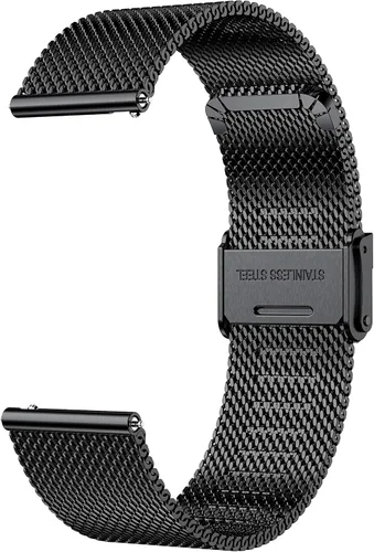 Miniatura 2 de Bandas para Vivoactive 3 Watch Band, 0.78 pulgadas de malla de acero inoxidable para Garmin Vivoactive 3/Forerunner 645 Music/Galaxy Watch 1.654