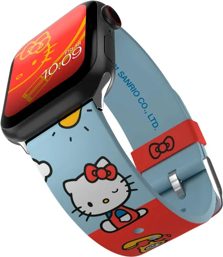 Miniatura 8 de Correa de reloj inteligente Hello Kitty, con licencia oficial, compatible con Apple Watch (no incluida)