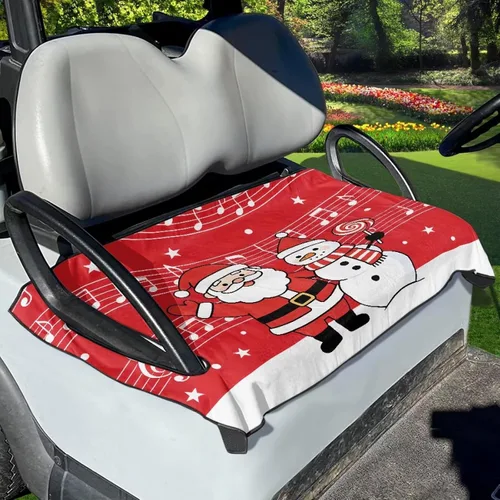 Miniatura 32 de AFPANQZ Toalla personalizada para cubierta de asiento de carrito de golf, añade tu texto, imagen, logotipo, nombre, protector de asiento de carrito