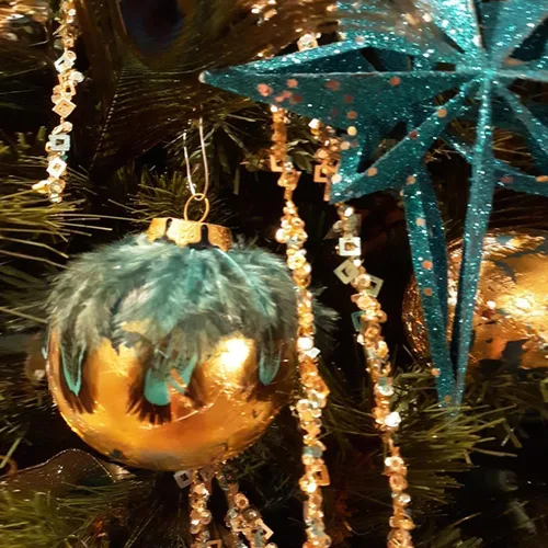 Miniatura 3 de 100 plumas de faisán azul turquesa de 2 a 3 pulgadas para manualidades, decoración de atrapasueños Azul lago