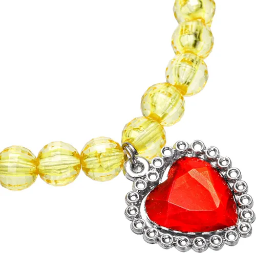 Miniatura 4 de Coloch 7 juegos de joyas de vestir, joyería de princesa de juguete con pulsera, collar, anillo y aretes, juego de joyas de cosplay para fiesta