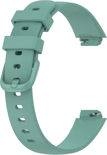 Miniatura 5 de Paquete de 5 bandas de silicona compatibles con Fitbit Inspire 3 bandas para mujeres y hombres, correas deportivas de repuesto ajustables
