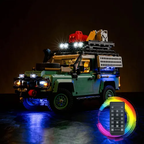 Miniatura 8 de Kit de luces mejorado compatible con el modelo de auto Lego Technic Ford GT 2022 42154, decoración de luces compatible con 42154 (modelo no incluido)