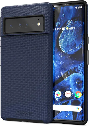 Miniatura 26 de Crave Dual Guard para Google Pixel 6 Pro, funda de doble capa de protección contra golpes para Google Pixel 6 Pro - Aguamarina