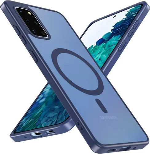 Miniatura 21 de Funda OWKEY Samsung Galaxy A13 5G, Funda Magnética para Teléfono con Soporte y Protector de Pantalla, Funda Protectora Antihuellas y a Prueba de A13