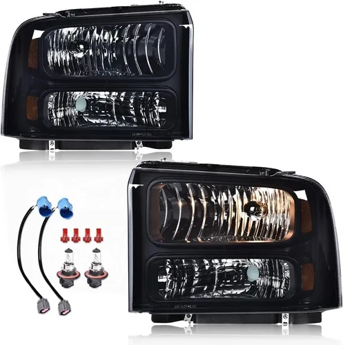 Miniatura 16 de GRAND ORANGE - Juego de faros delanteros, compatible con Ford F250 F350 F450 F550 1999-2004, para Ford Excursion 2000-2004, lado del conductor