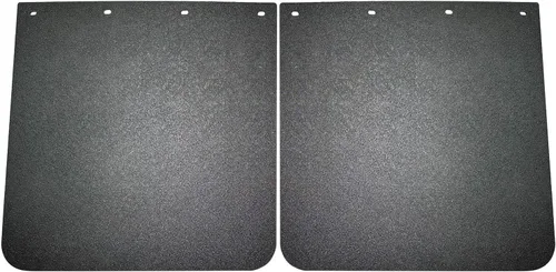 2 piezas de 61 x 61 cm de guardabarros de polímero de alta resistencia, negro, juego de 2 para camiones semi, tractores y remolques