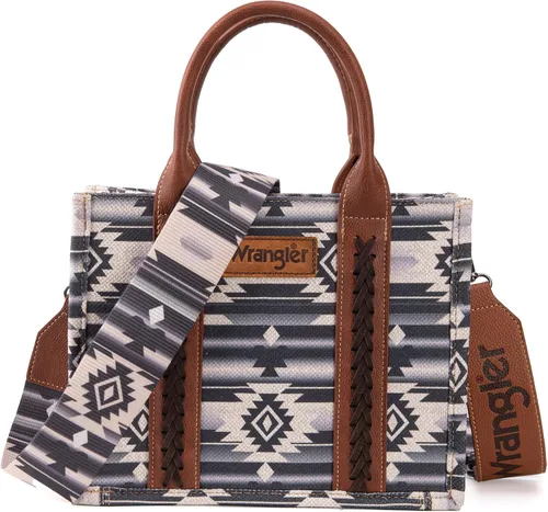 Miniatura 6 de Wrangler Strap Western Purse Straps Replacement Crossbody Handbag Adjustable Aztec Wide Guitar Strap