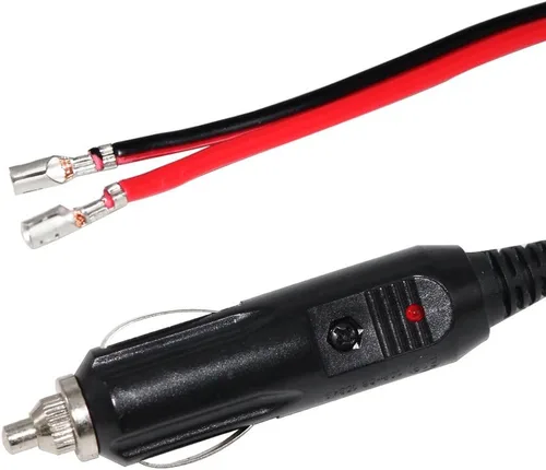 Miniatura 4 de Enchufe de repuesto para encendedor de cigarrillos – Enchufe de cigarro macho de 12 voltios con cables Adaptador de coche Conectores de cargador
