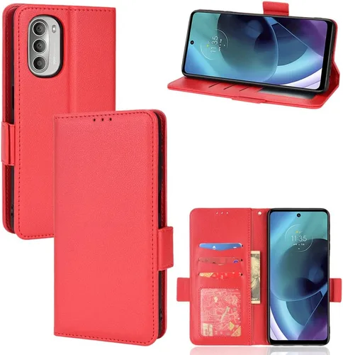 Miniatura 143 de Funda de piel sintética compatible con Motorola Moto E22 4G, funda de piel sintética compatible con Motorola Moto E22i 4G, color negro