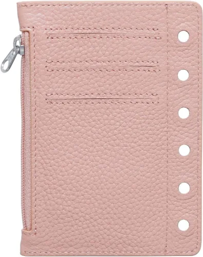 Miniatura 6 de Moterm Flyleaf con cremallera para organizador de bolsillo - con ranuras para tarjetas (Pebble-Black)