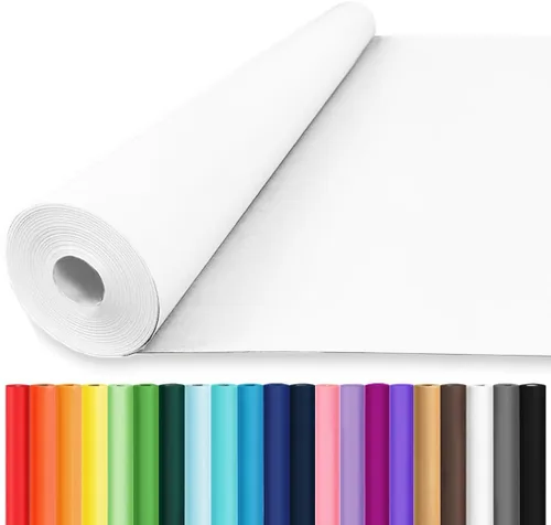 Miniatura 15 de Vanhench - Papel de estraza color marrón de 17.5 x 1200 pulgadas (100 pies), para artes y manualidades, para envolver regalos y flores, tablón