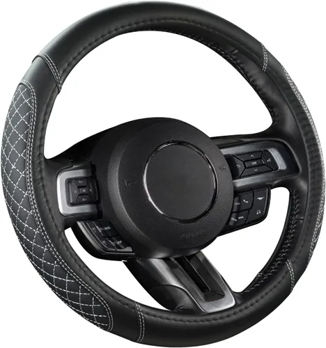 Miniatura 8 de West Llama Funda para volante de automóvil para Ford Escape, Explorer, Fusion, Focus, Bronco, Transit, Edge