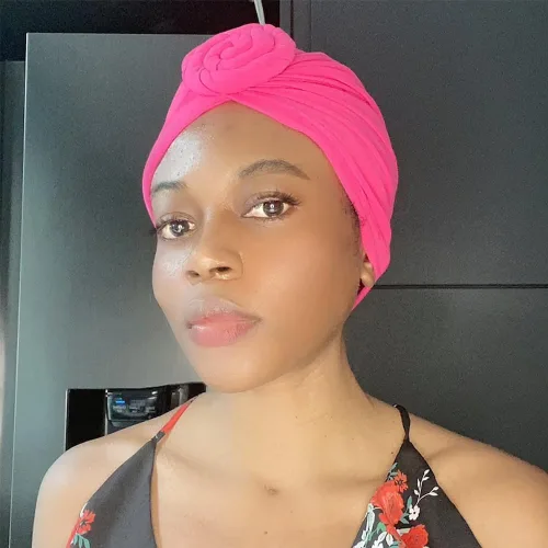 Miniatura 2 de Stretch Turban Hats for Women - African Knot Headwraps Soft Pre Tied Bonnet Hair wrap Pretied for Black Women