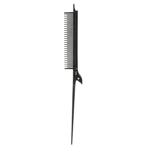 Peine de clip de cola de rata, peine de resaltado, herramienta de peinado para cortar el cabello, reflejos y peinar el cabello (10.4 x 1.0 in),