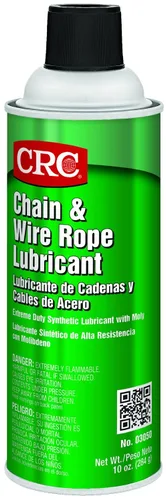Miniatura 5 de CRC - Lubricante en aerosol para cadena y cables de acero. Aerosol de 16 onzas (Peso neto: 10 onzas)