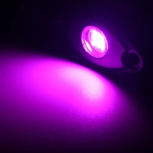 Miniatura 8 de 12 cápsulas de luces LED moradas de neón para auto, camión, ATV, SUV, luz trasera para vehículos