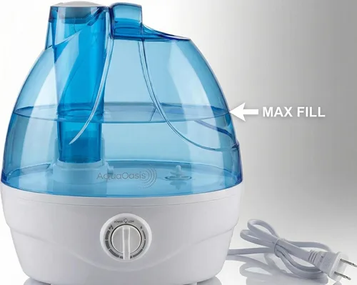 Miniatura 10 de AquaOasis® Humidificador de niebla fría (tanque de agua de 2.2 litros), humidificadores ultrasónicos silenciosos para dormitorio y habitación