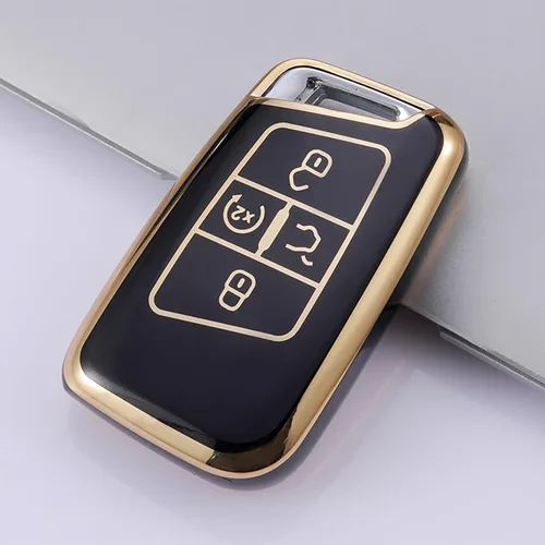Miniatura 6 de OLLEN Funda para llavero con llavero, compatible con Volkswagen VW Jetta Tiguan Passat Golf GTI Atlas Alltrack Arteon Taos, para control remoto