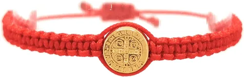 Miniatura 2 de Pulsera para bebé - Pulsera de macramé rojo para bebé - recién nacido - Baby Shower - Bautismo - Regalo de cumpleaños - Tutti Jewelry