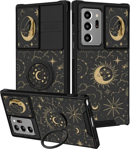 Miniatura 89 de Funermei Funda para teléfono Samsung Galaxy Note 10 Plus – Funda femenina bonita para niñas, diseño inspirador estético con funda para cámara