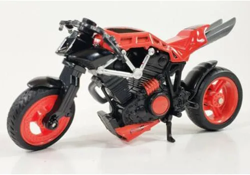 Miniatura 5 de Hot Wheels Street Power Motorcycles - Edición limitada coleccionable ~ X-Blade ~ Rojo