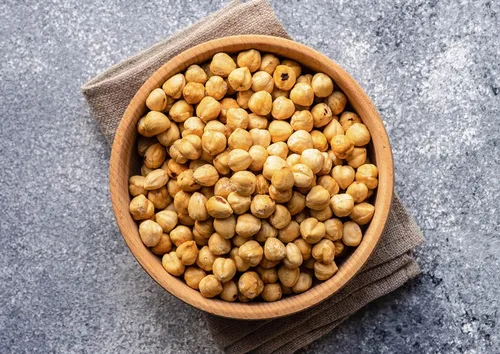 Miniatura 4 de Food to Live Avellanas blanqueadas tostadas en seco, 1 libra, sin sal, filberts enteros asados al horno, sin aceite añadido, sin piel, vegano