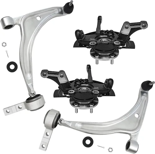 Miniatura 222 de Detroit Axle - Kit de extremo delantero para Chrysler 300 2005-2023 Dodge Challenger 2006-2023 Charger 2005-2008 Magnum 2005-2008, 2 brazos