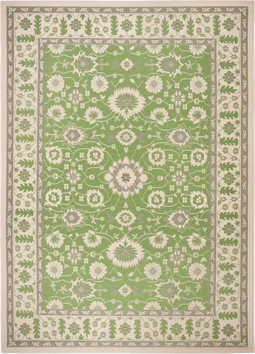 Miniatura 7 de SAFAVIEH Alfombra lavable al aire libre Courtyard Collection - 2'7" x 5', marrón y crema, no desprende pelusa y fácil limpieza, ideal para patio