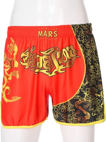 Miniatura 3 de Pantalones cortos deportivos Muay Thai para hombre, pantalones cortos de kickboxing, artes marciales y artes marciales