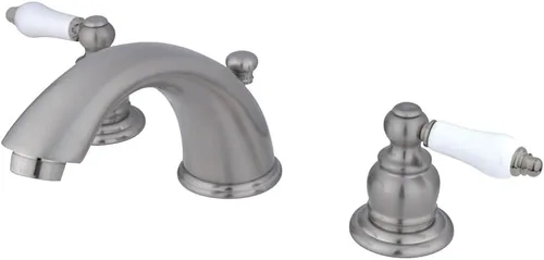 Miniatura 4 de Kingston Brass Grifo de lavabo generalizado KB962PL, latón pulido, centro ajustable de 8 pulgadas