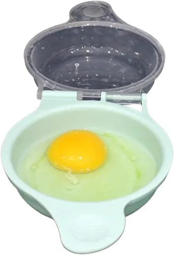 Cocedor de huevos para microondas para sándwiches y tortillas, escalfador de huevos en microondas sin BPA, máquina para hacer huevos fritos, máquina