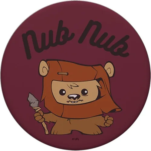 Miniatura 3 de Star Wars Ewok Nub Nub Cartoon PopSockets PopGrip: agarre intercambiable para teléfonos y tabletas