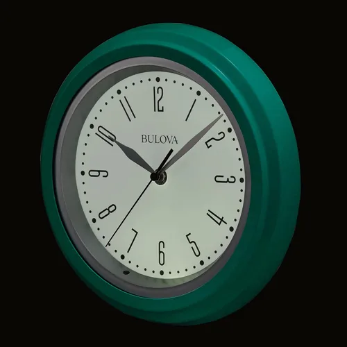 Miniatura 3 de Bulova C4892 Darian Reloj de pared decorativo moderno con esfera iluminada trasera, luz trasera totalmente iluminada automática, manecilla