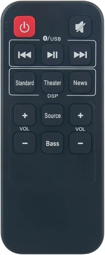 Miniatura 2 de RMT-HSB318 RMTHSB318 Reemplazo de control remoto para Insignia Barra de sonido Barra de sonido Altavoz de cine en casa NS-HSB318 NSHSB318