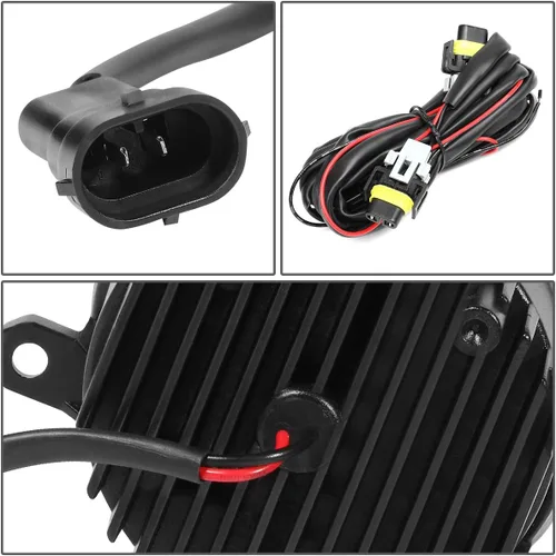 Miniatura 5 de DNA MOTORING FL-ZTL-308-CH Proyector LED antiniebla para el lado del conductor y del pasajero