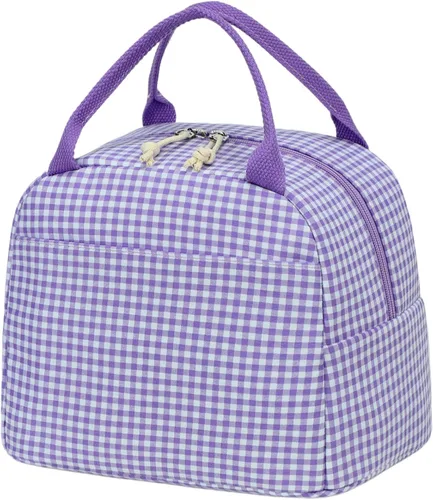 Miniatura 16 de CAMTOP Bolsa de almuerzo para niños, bonita lonchera aislada para niños y niñas, loncheras a prueba de fugas para la escuela