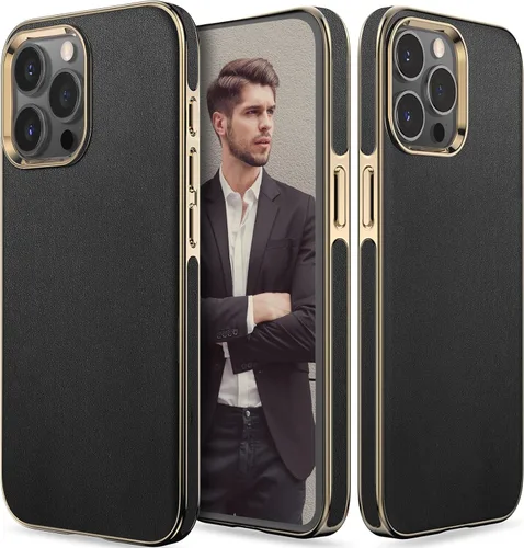 Miniatura 16 de LOHASIC Funda de piel diseñada para iPhone 13, funda clásica de lujo, suave, antiarañazos, a prueba de golpes, compatible con iPhone 13 de 6.1