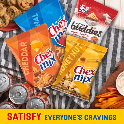 Miniatura 7 de Chex Mix Cheddar, 3.75 oz (paquete de 8)
