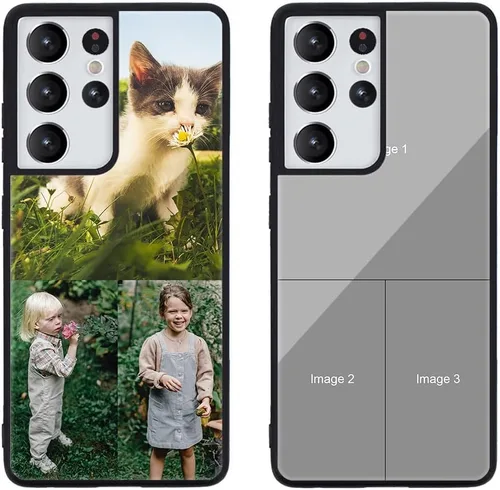 Miniatura 243 de Funda de teléfono personalizada para Samsung Galaxy S22+ / S22 Plus 5G, funda de TPU suave de vidrio templado antiarañazos personalizada con foto