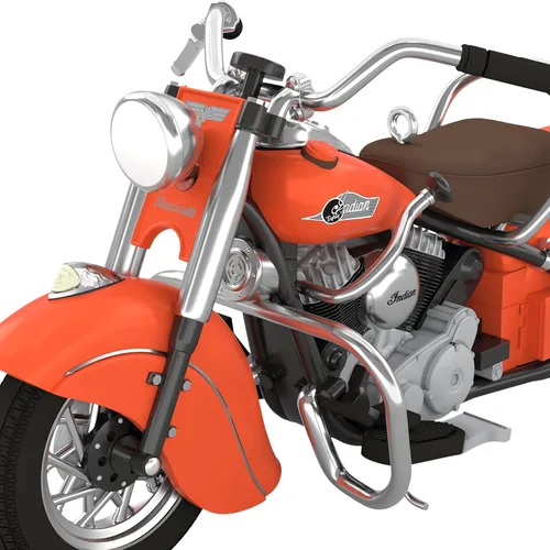 Miniatura 5 de Hallmark Keepsake Adorno de Navidad, 1953 Indian Chief Motocicleta, metal, regalos para coleccionistas de motocicletas