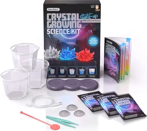 Miniatura 7 de Dan&Darci Kit de cultivo de cristal para niños, experimentos científicos, regalos para niños y niñas de 8 a 14 años de edad, juguetes