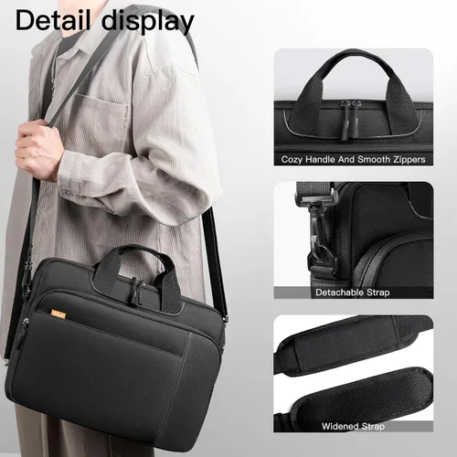 Miniatura 6 de JETech Funda para laptop de 13, 13.3 y 14 pulgadas, funda impermeable para computadora compatible con MacBook Neo (A18 Pro), MacBook Air/Pro 13/14
