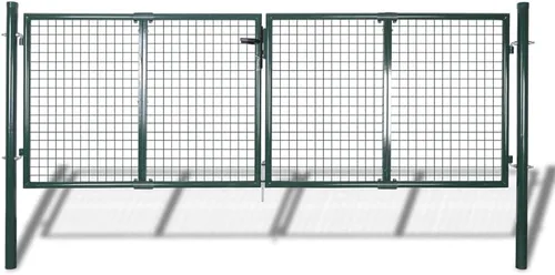 Puerta moderna para valla de jardín, barrera de jardín, con sistema de bloqueo, con llave, para jardín, patio, terraza, valla de malla de jardín,