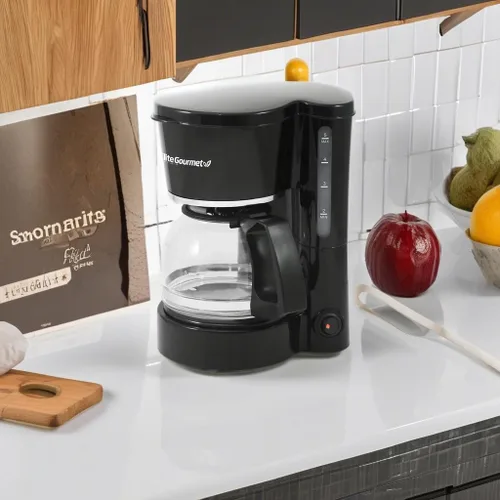 Miniatura 5 de Maxi-Matic EHC-5055# Elite Gourmet Cafetera automática para preparar por goteo con filtro reutilizable, pausa y sirve, interruptor