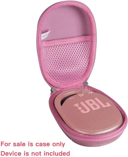 Miniatura 2 de Hermitshell Funda de viaje rígida para altavoz Bluetooth portátil mini JBL Clip 4 / JBL Clip 5 (Rosa)