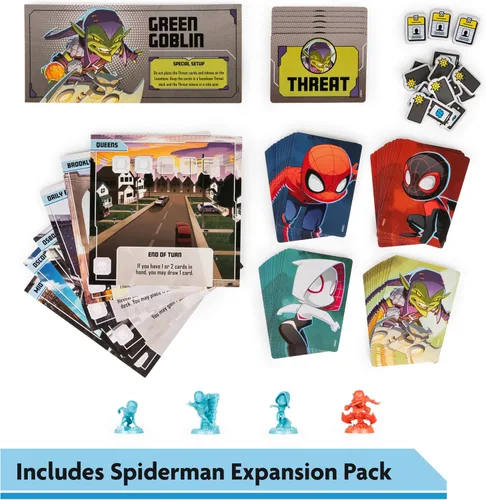 Miniatura 3 de Spin Master Games, Marvel Comic Hunters, juego de cartas de estrategia de coleccionismo de cómics para fanáticos de Marvel Rivals y películas