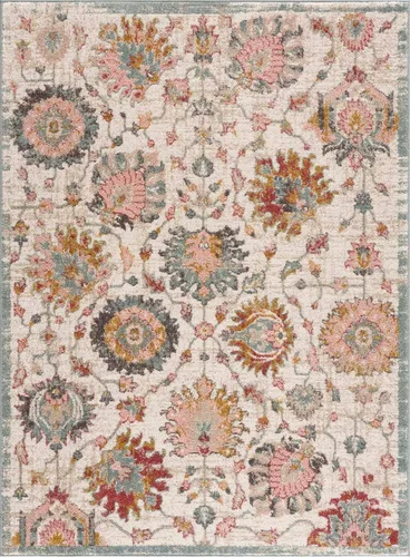 Miniatura 13 de Hauteloom Bolinas - Alfombra tradicional oriental para sala de estar, estilo bohemio vintage, estilo boho, alfombra contemporánea abstracta