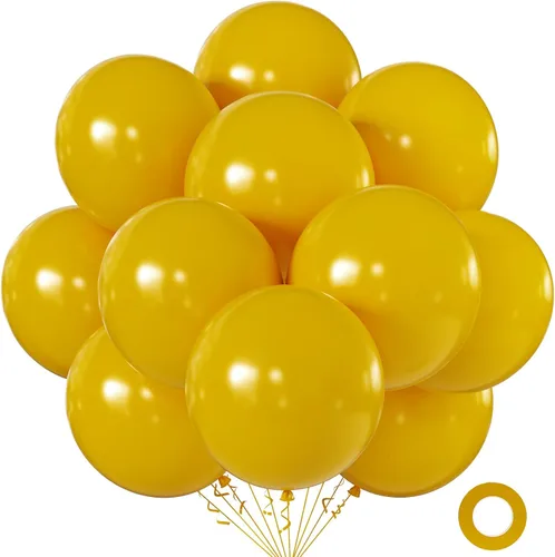 Miniatura 71 de KALOR Globos color morado ceniza de 18 pulgadas, 10 globos de látex mate, globos redondos grandes para bodas, baby shower, fiestas de cumpleaños