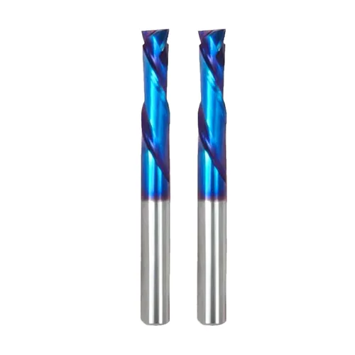 Miniatura 15 de Ruhi - Broca de enrutador en espiral Upcut de 3 flautas de 1/4 pulgadas, diámetro de corte de 1/8 pulgadas, CL, carburo sólido OVL de 2-1/2 pulgadas
